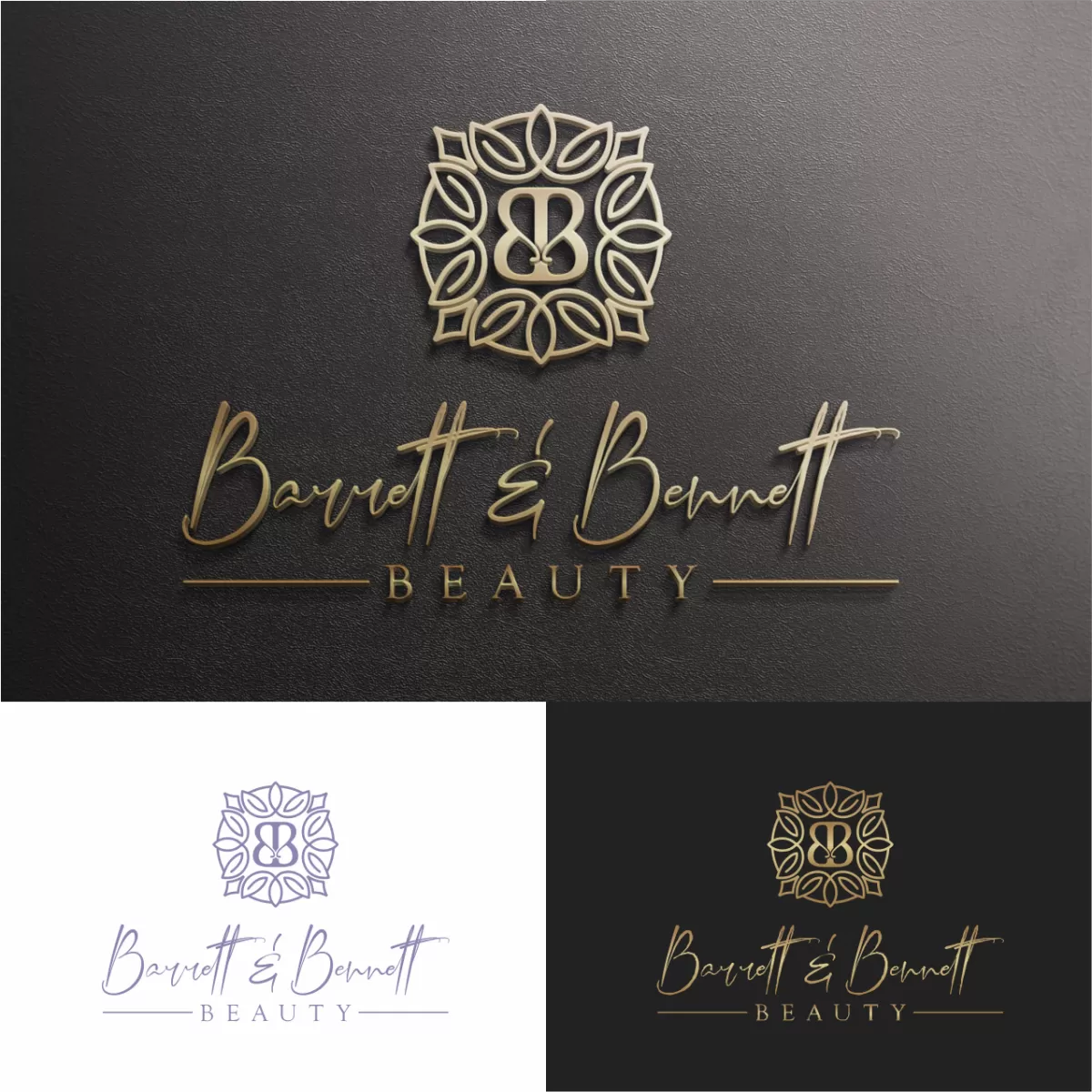 I will create hair extensions and hair salon logo