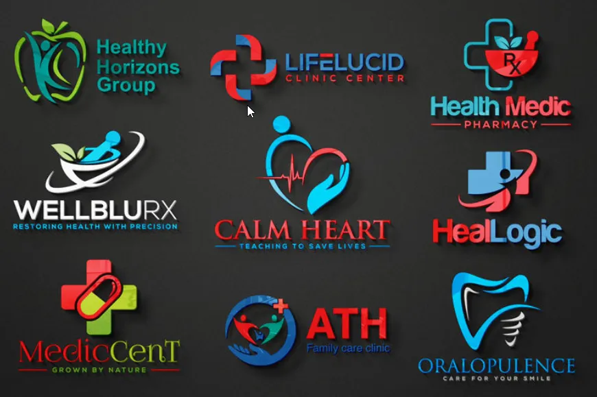 I will design best health, dental, medical, hospital, clinic logo