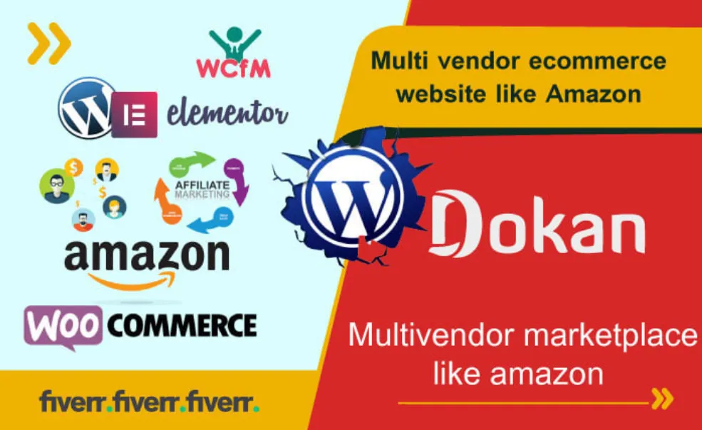 I will design an ecommerce store website with wordpress woocommerce and elementor pro