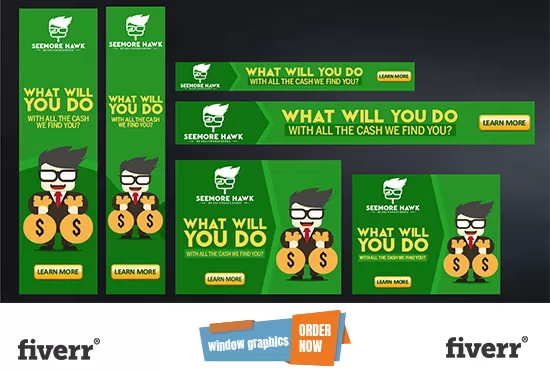 I will design website banner, header, web ads and social media post