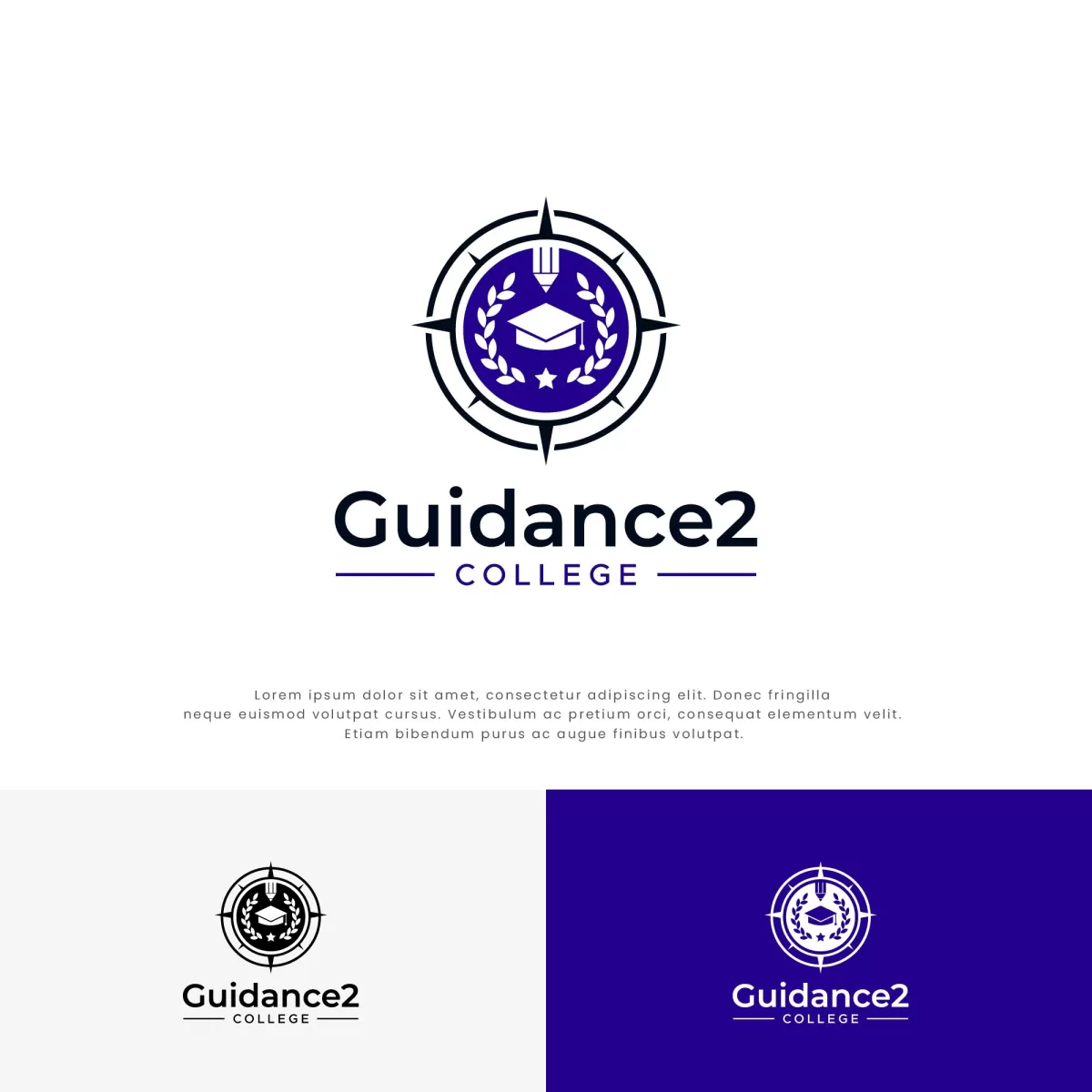 I will make school,college,university,education logo for 5 $ 