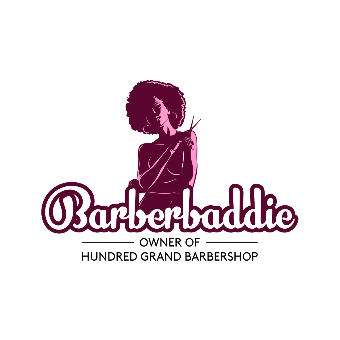 I will do barber shop, barber and beauty salon logo
