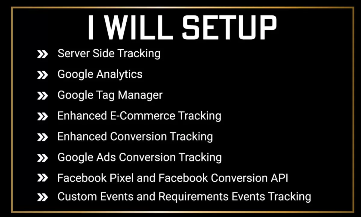 I well google analytic ,tag manager, search console, Dillpo