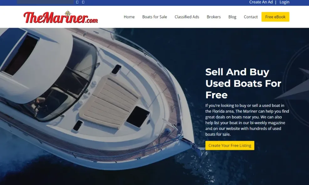 I will create boat, yacht, cruise, jet ski and party boat rental website