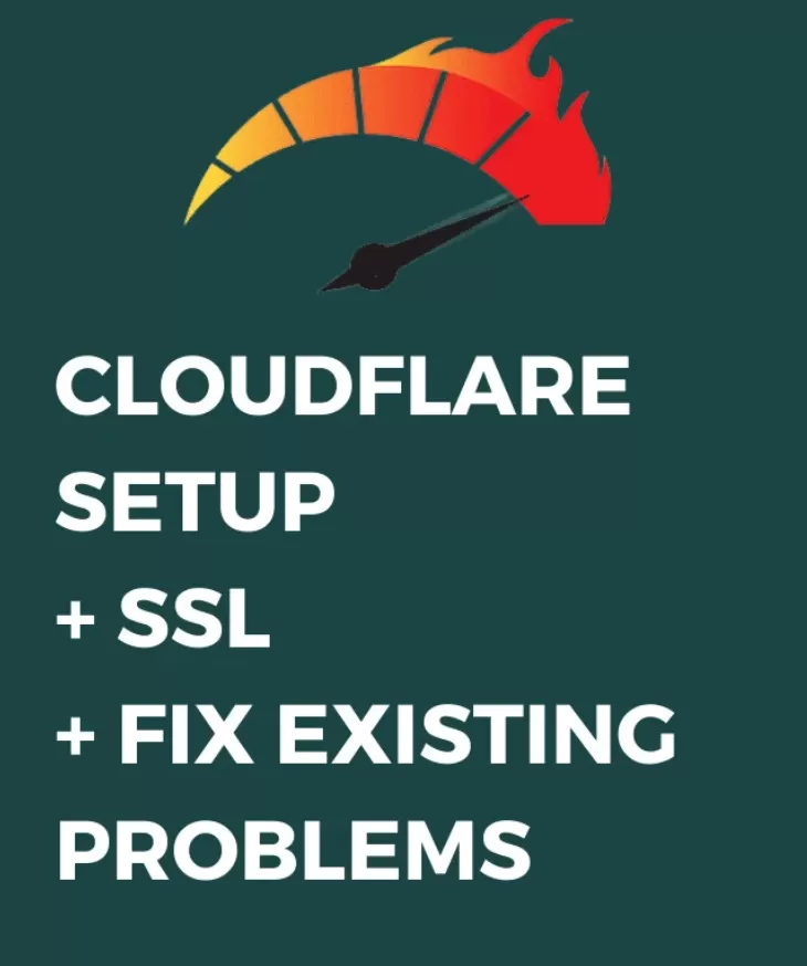 I will setup cloudflare, fix SSL, dns, ddos, 5xx all issues, Fiverr