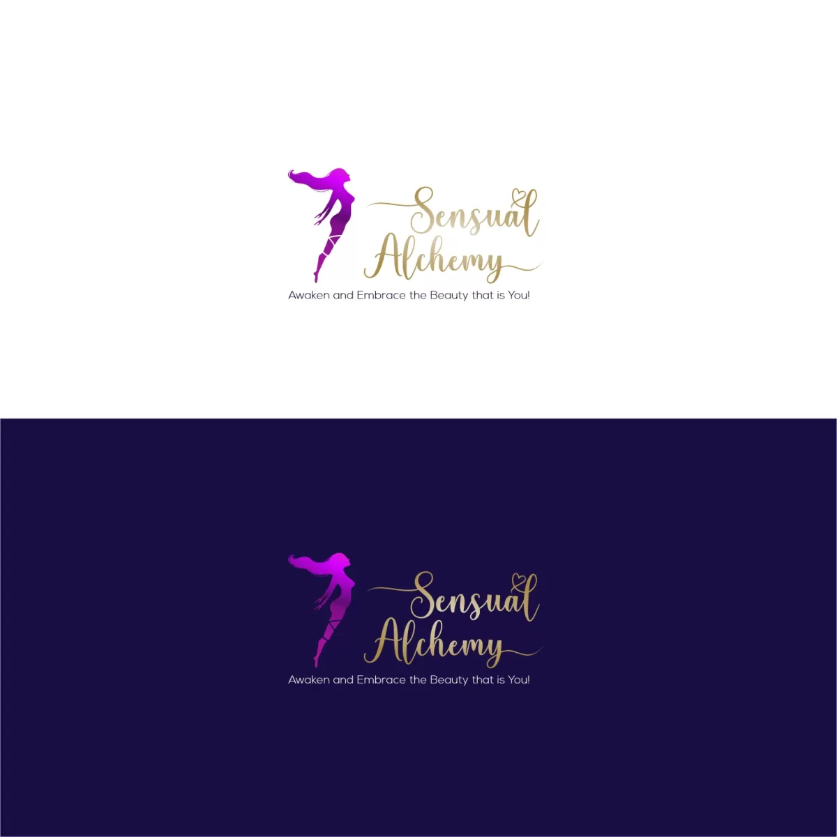 I will make feminine hand drawn logo design