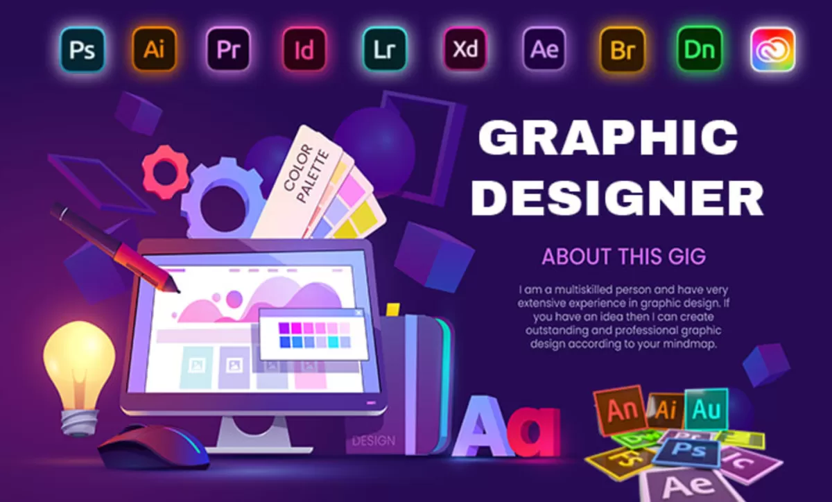 I will create graphic design of any kind you need