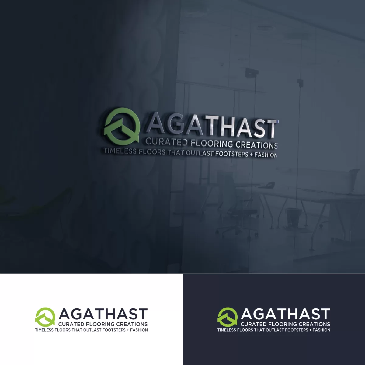 I will make a high quality wonderful flooring logo in 24 hours