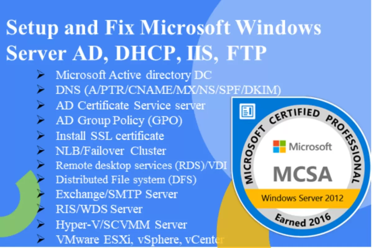 I will expert website migration , domain transfer, DNS setup, ssl handling