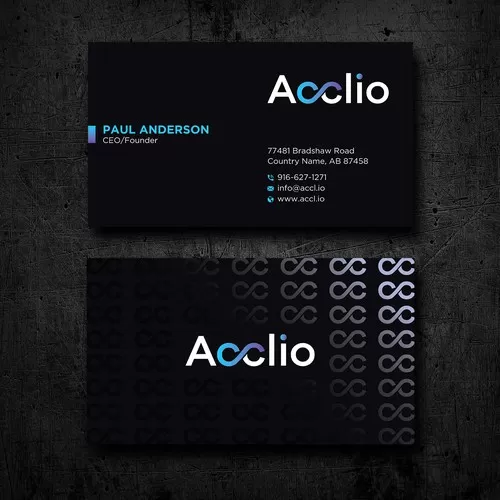 design simple and nice looking business card, letterhead