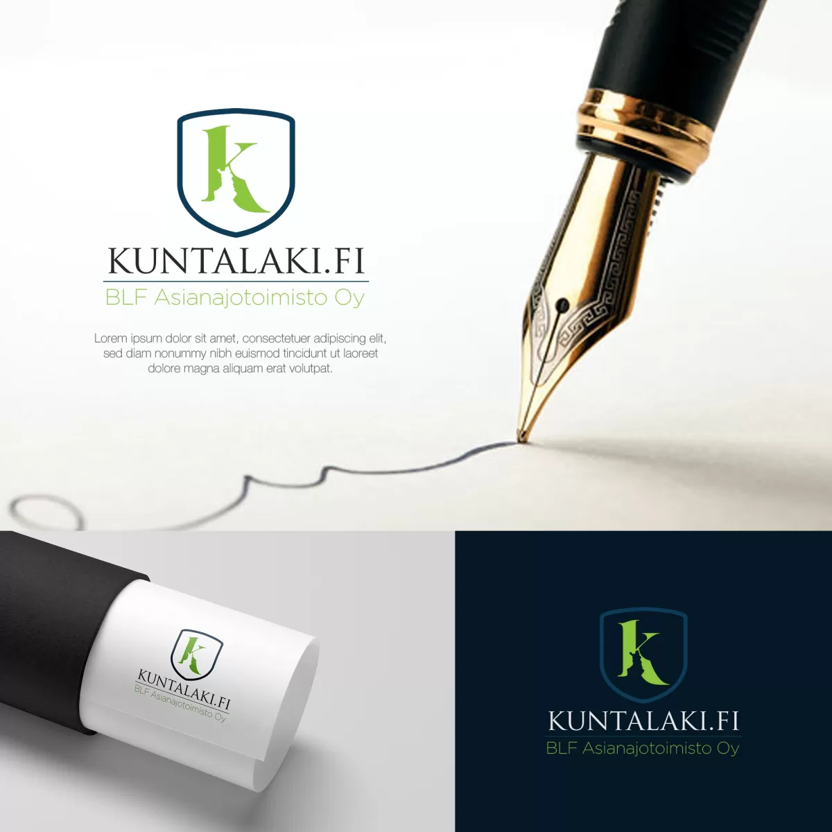 will design modern professional law firm or attorney logo