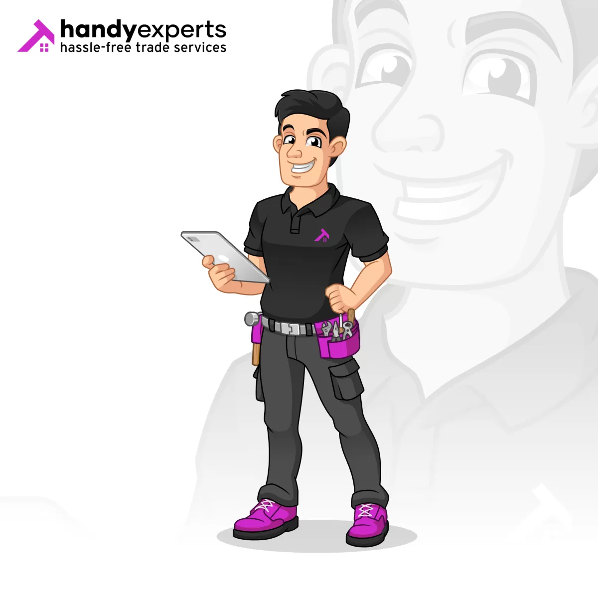 I will make an unique  and modern cartoon character logo