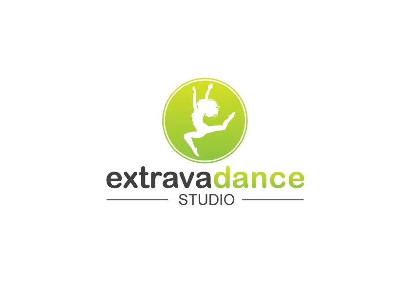 I will design a professional dance studio logo without any copyright concept