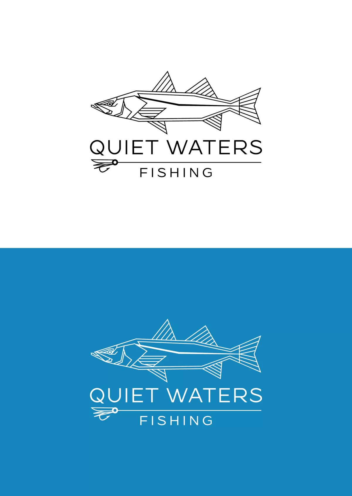 I will design unique and attractive fishing logo design concepts fantastic