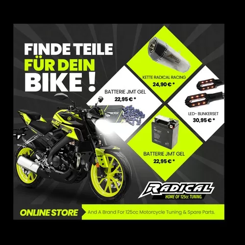 I will design motorsports bike, repair, racing team logo
