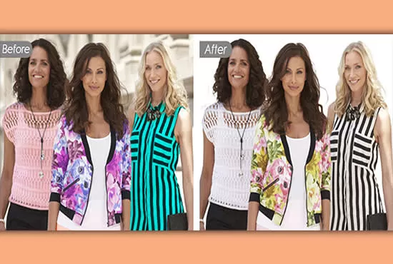I will do background professionally white or transparent