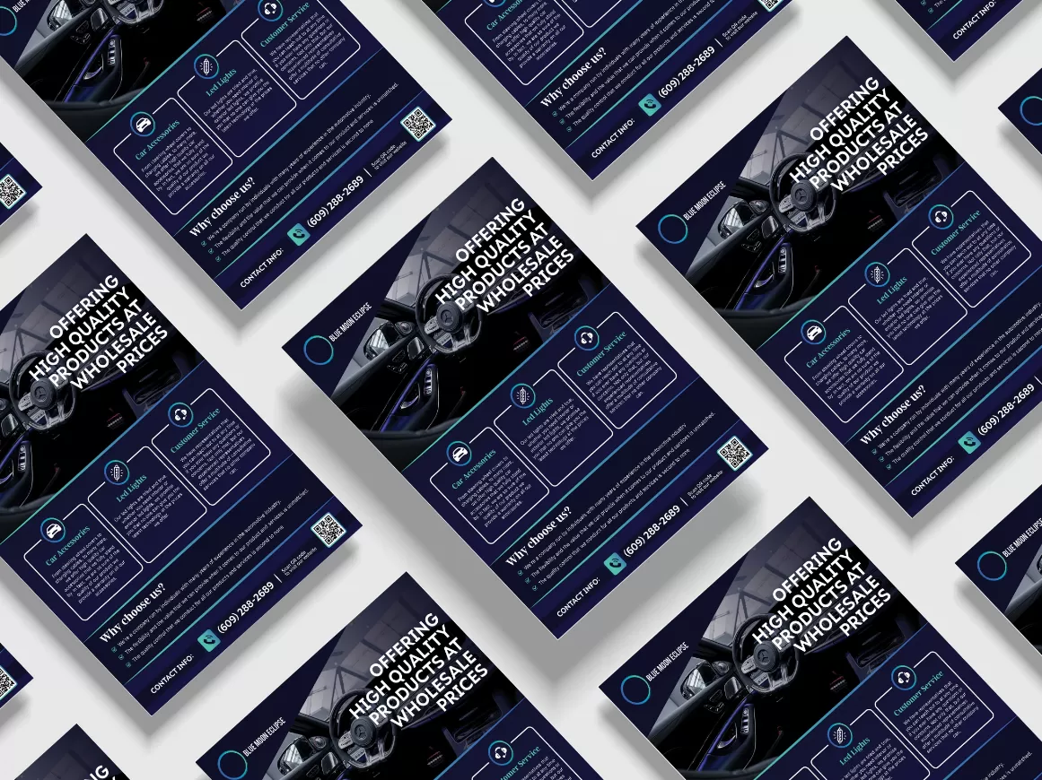 I will create professional business flyer design