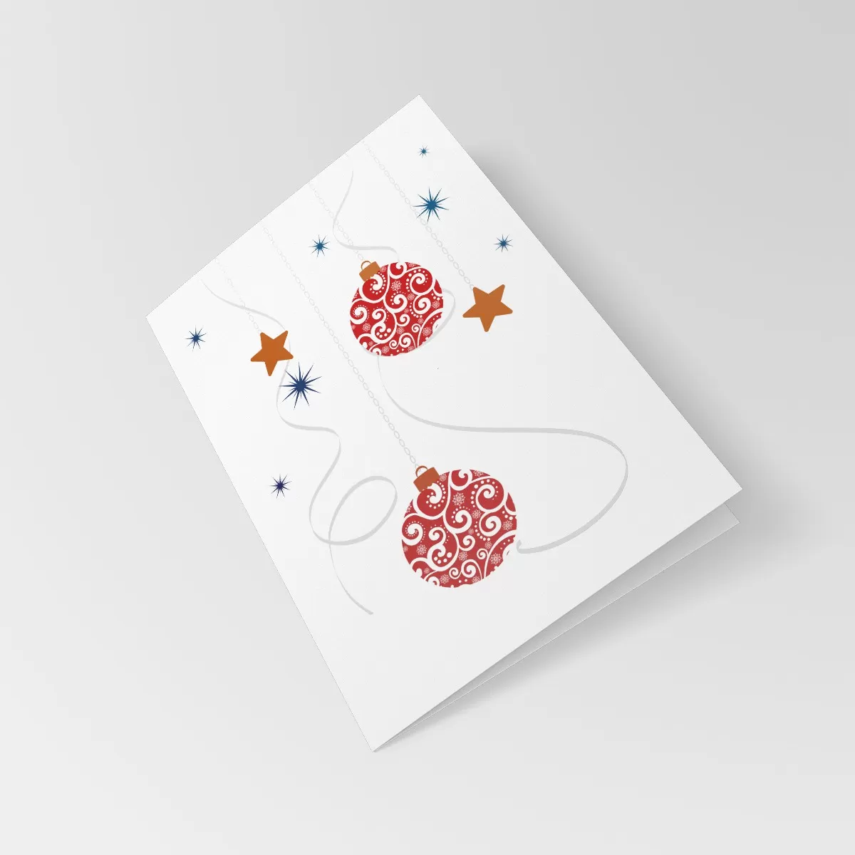 I will design vintage christmas card