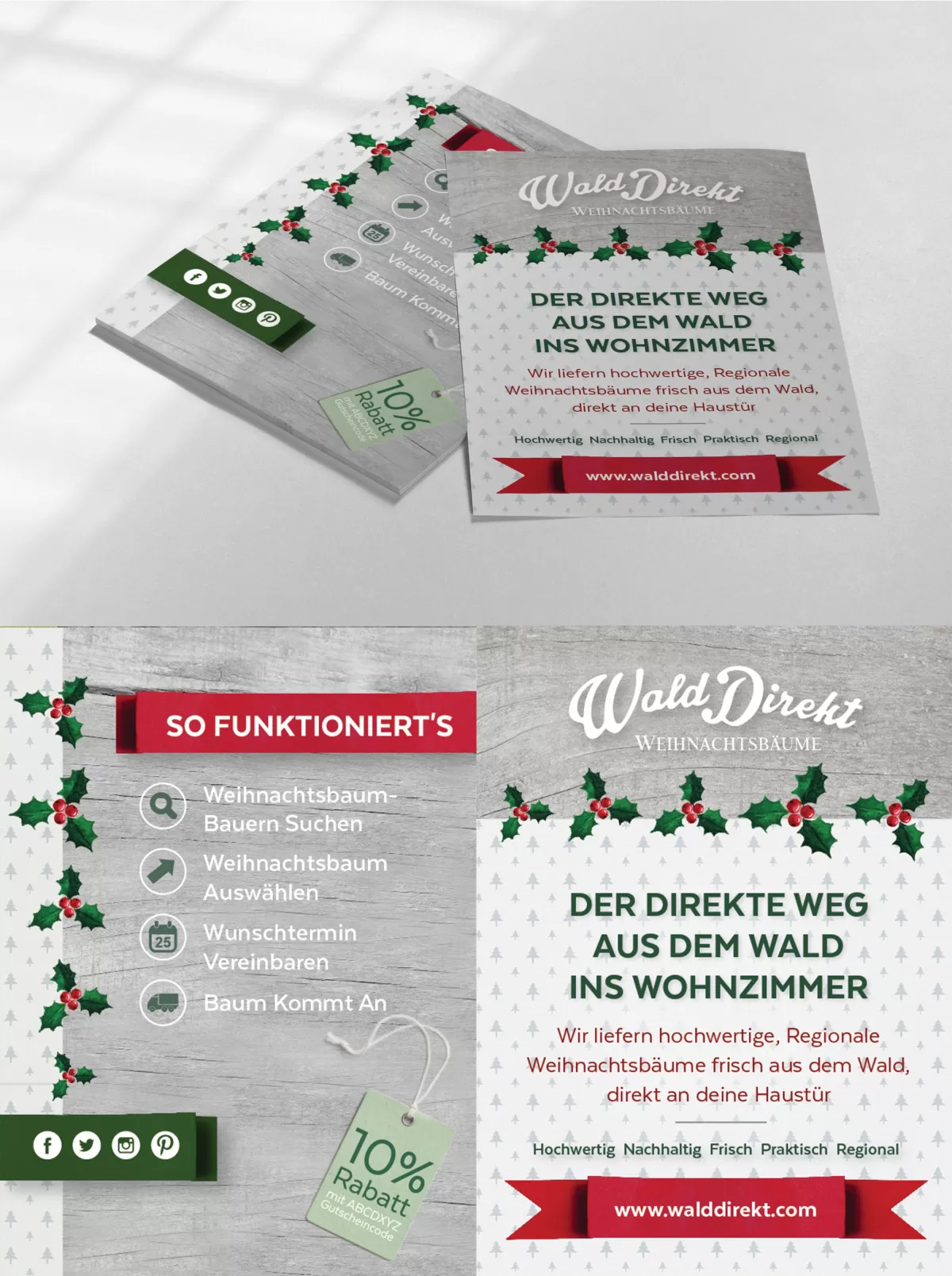 I will do professional flyer, matching ticket and poster design
