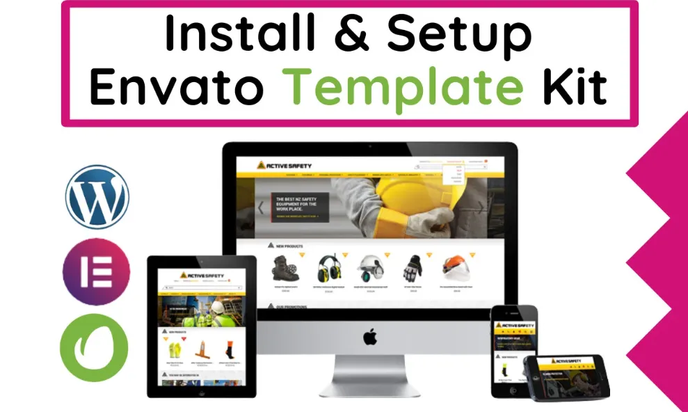 I will import, install elementor kits or setup wordpress themes website like demo