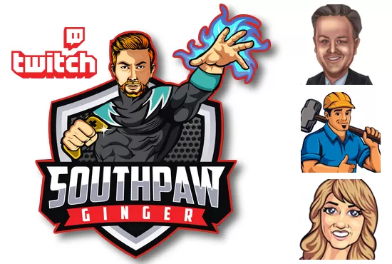 I will design amazing style mascot, twitch, sport and esport logo
