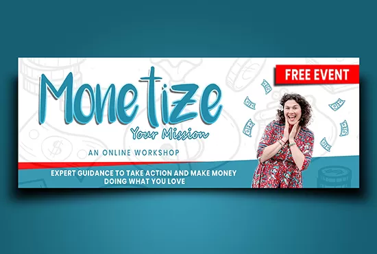 I will design website banner, header, web ads and social media post