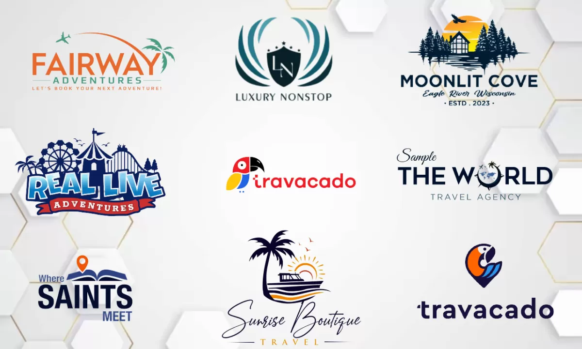  design travel logo for your tourism agency company