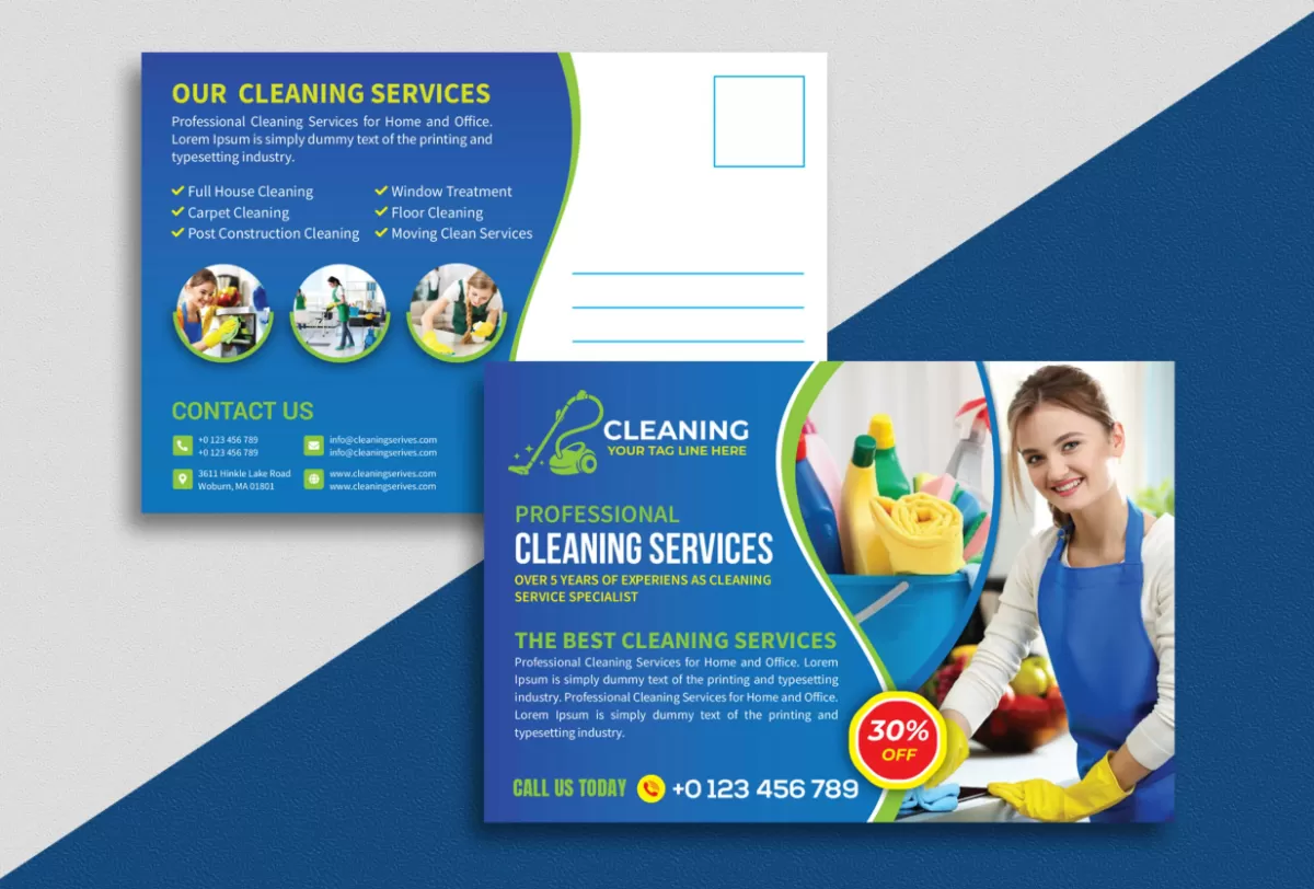 I will design amazing postcard design 