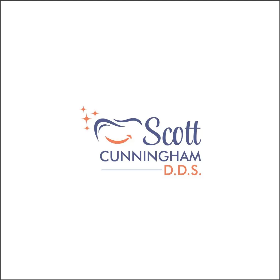 I will create a modern dental logo design for you