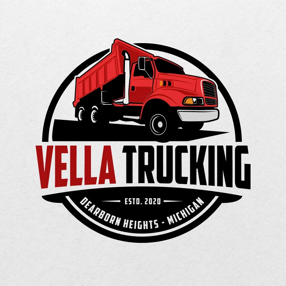 I will make an unique transport, trucking and logistics logo