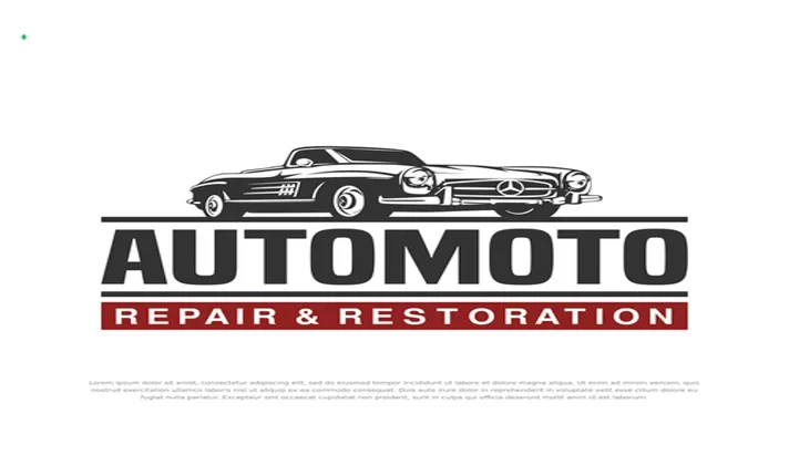 I will automotive, racing automobile logo for you