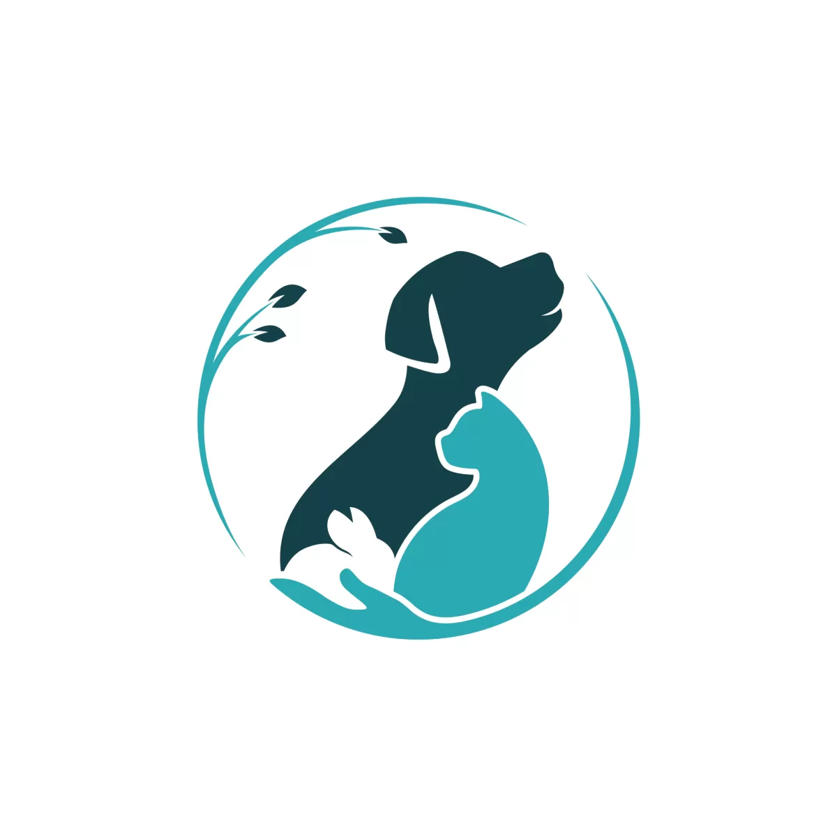 I will design modern animal pet and veterinary clinic logo