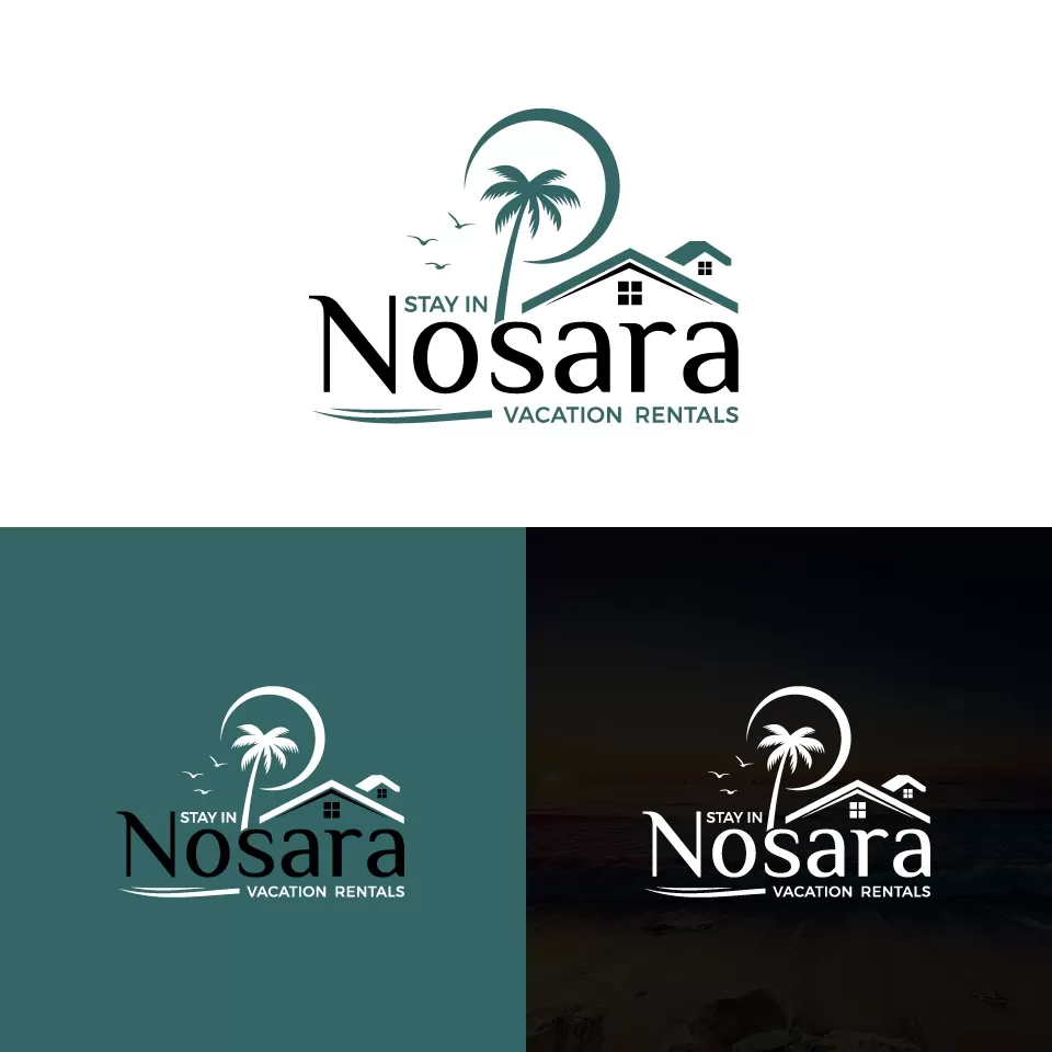 I will make a travel agency logo, and vacation design