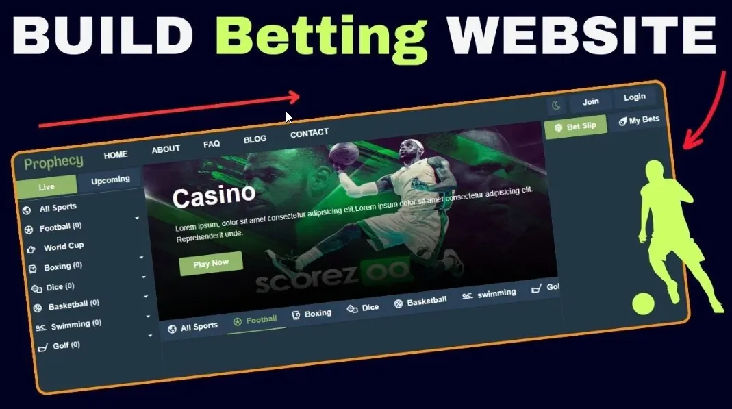 I will develop sport betting app, crypto bet app, live bet web, golf bet web, cricket