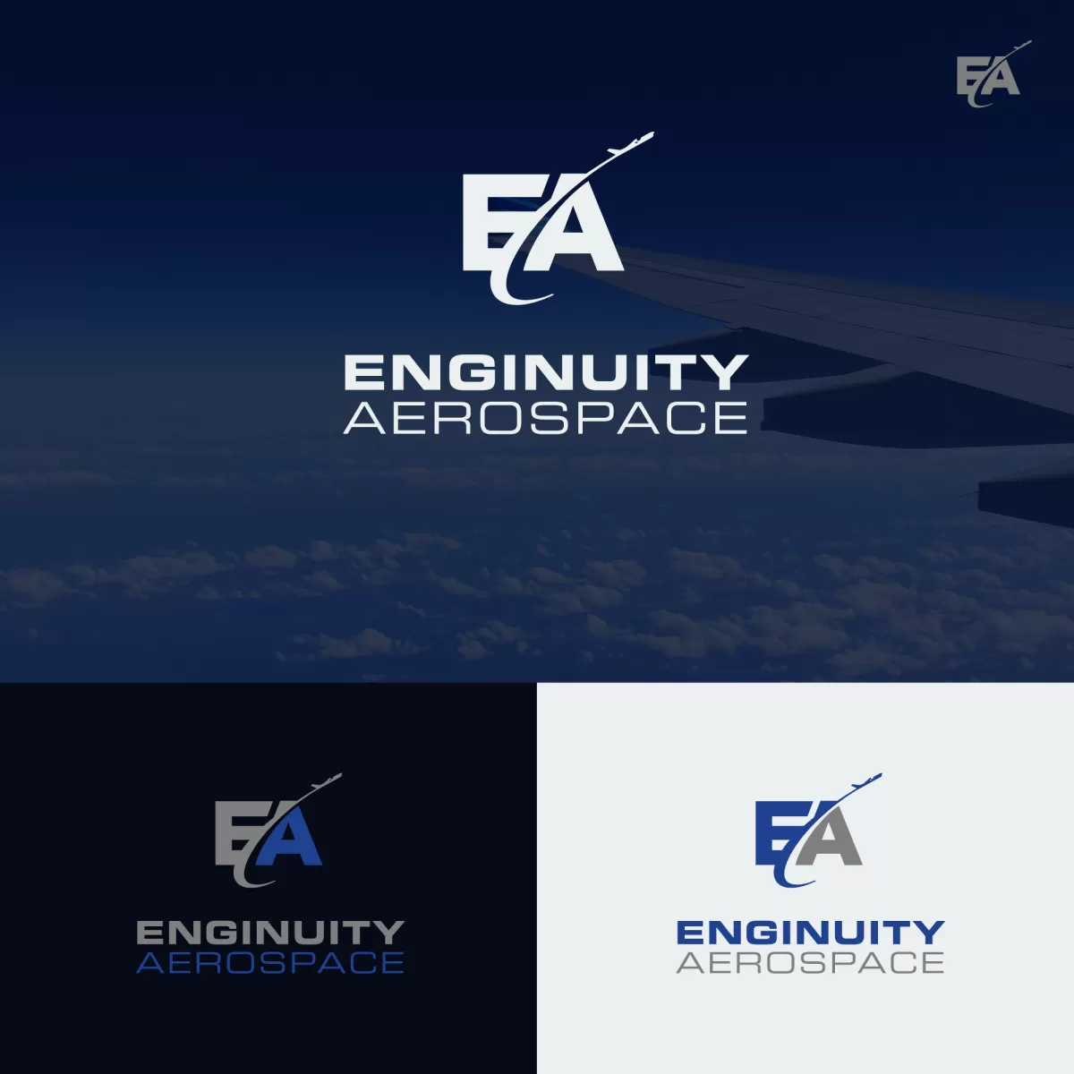  I  Well create an unique and beautiful aerospace logo for you