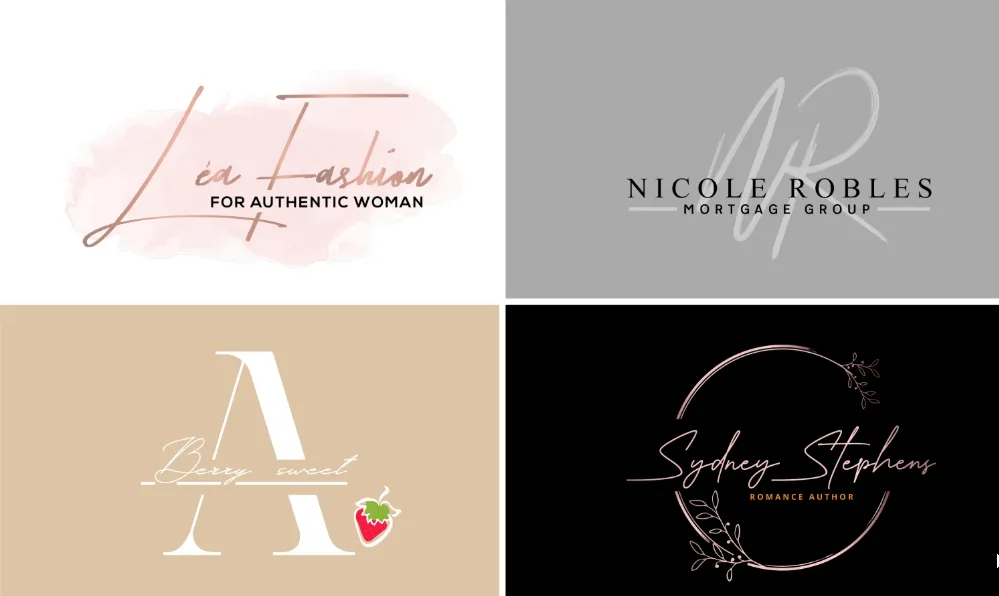 I will design natural beauty cosmetic floral skincare spa logo