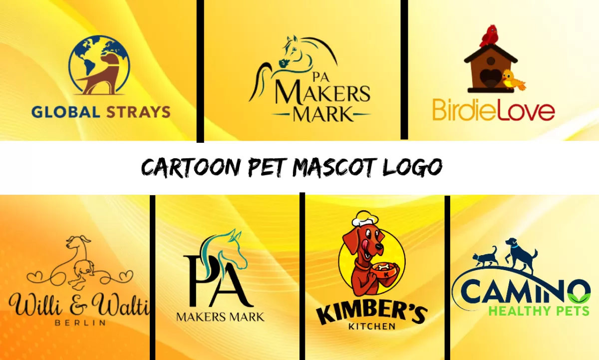 I will create lovely cartoon pet,cat,dog mascot logo for you