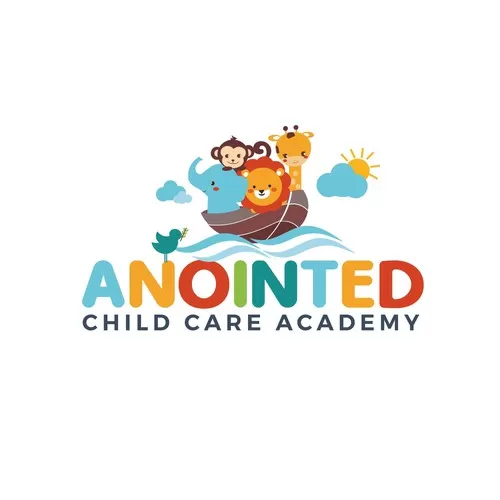 I will design kids baby toy childcare comic fun logo