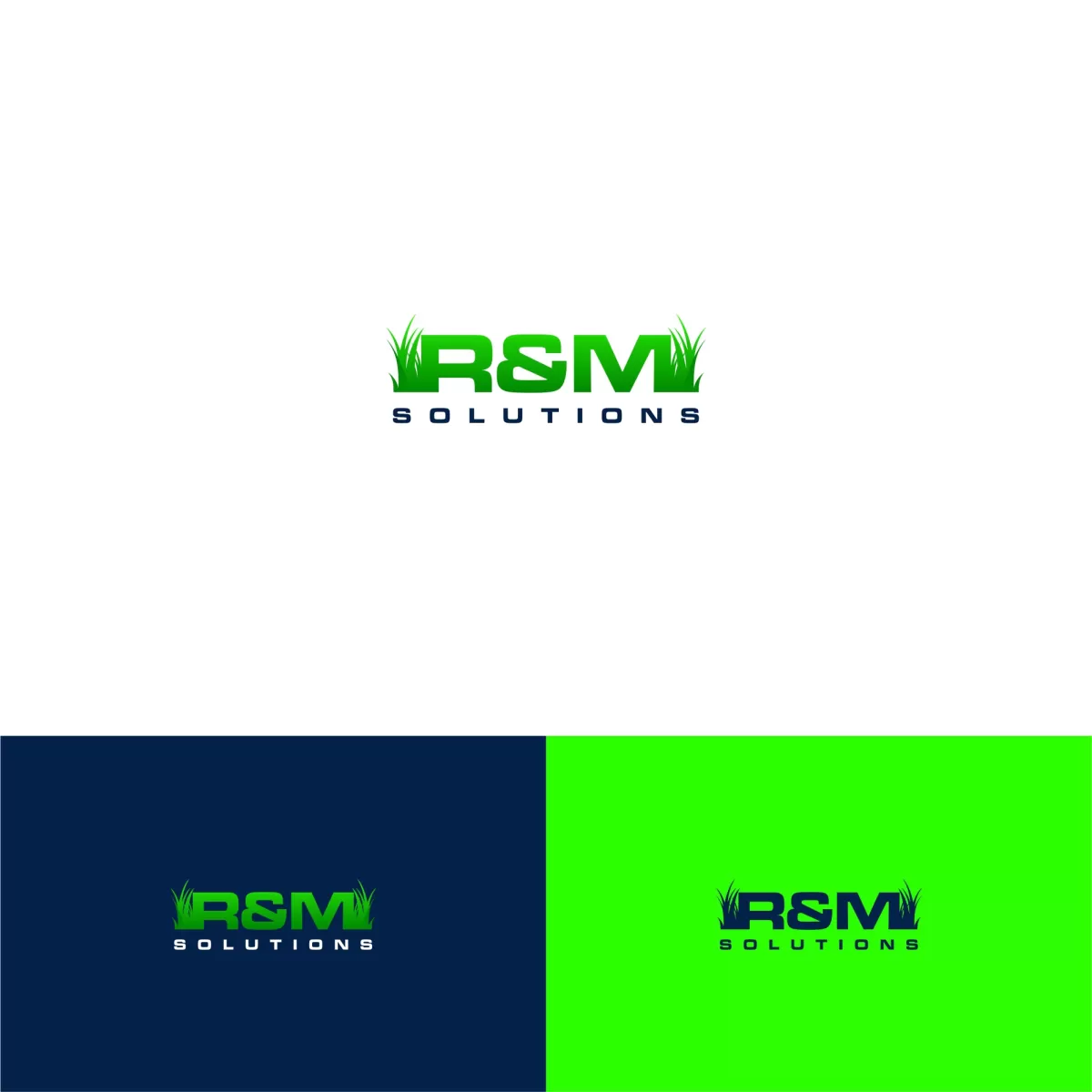 I will make modern agriculture farm and lawn care natural logo