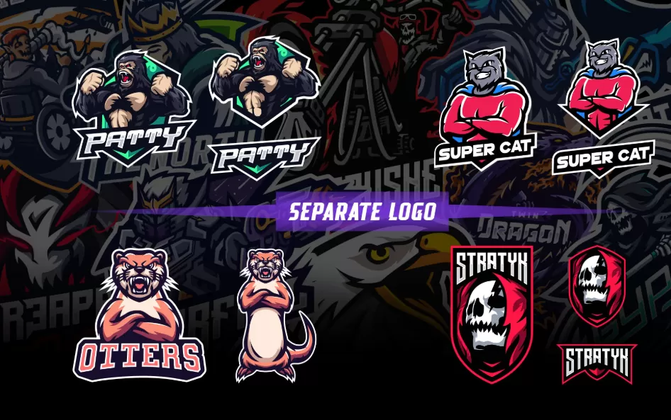I will design amazing style mascot, twitch, sport and esport logo