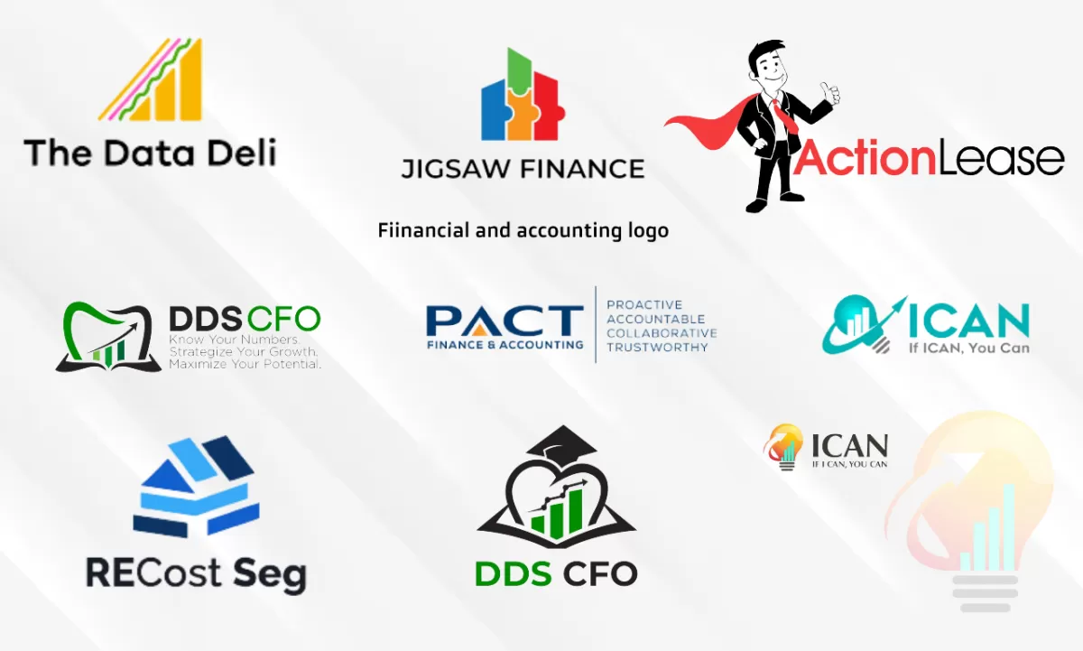 I will design financial and accounting logo