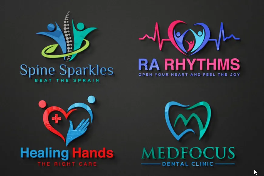 I will design best health, dental, medical, hospital, clinic logo