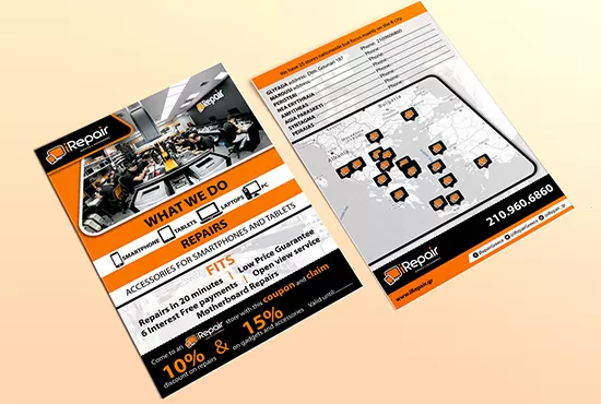 I will do exceptional event flyer design, postcard or church flyer