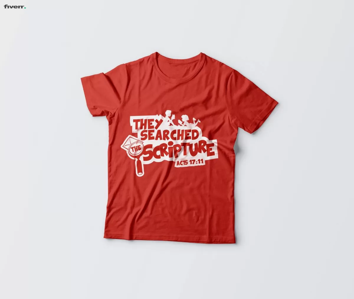 I will create custom tshirt illustration by your request