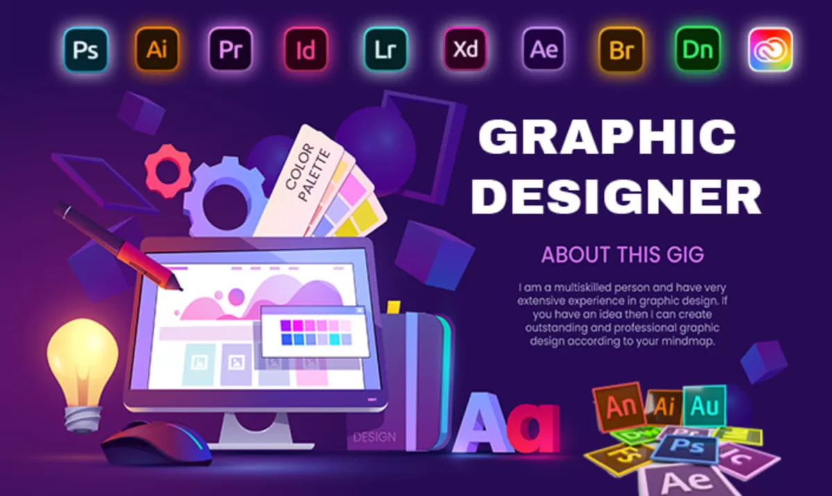 I will create graphic design of any kind you need