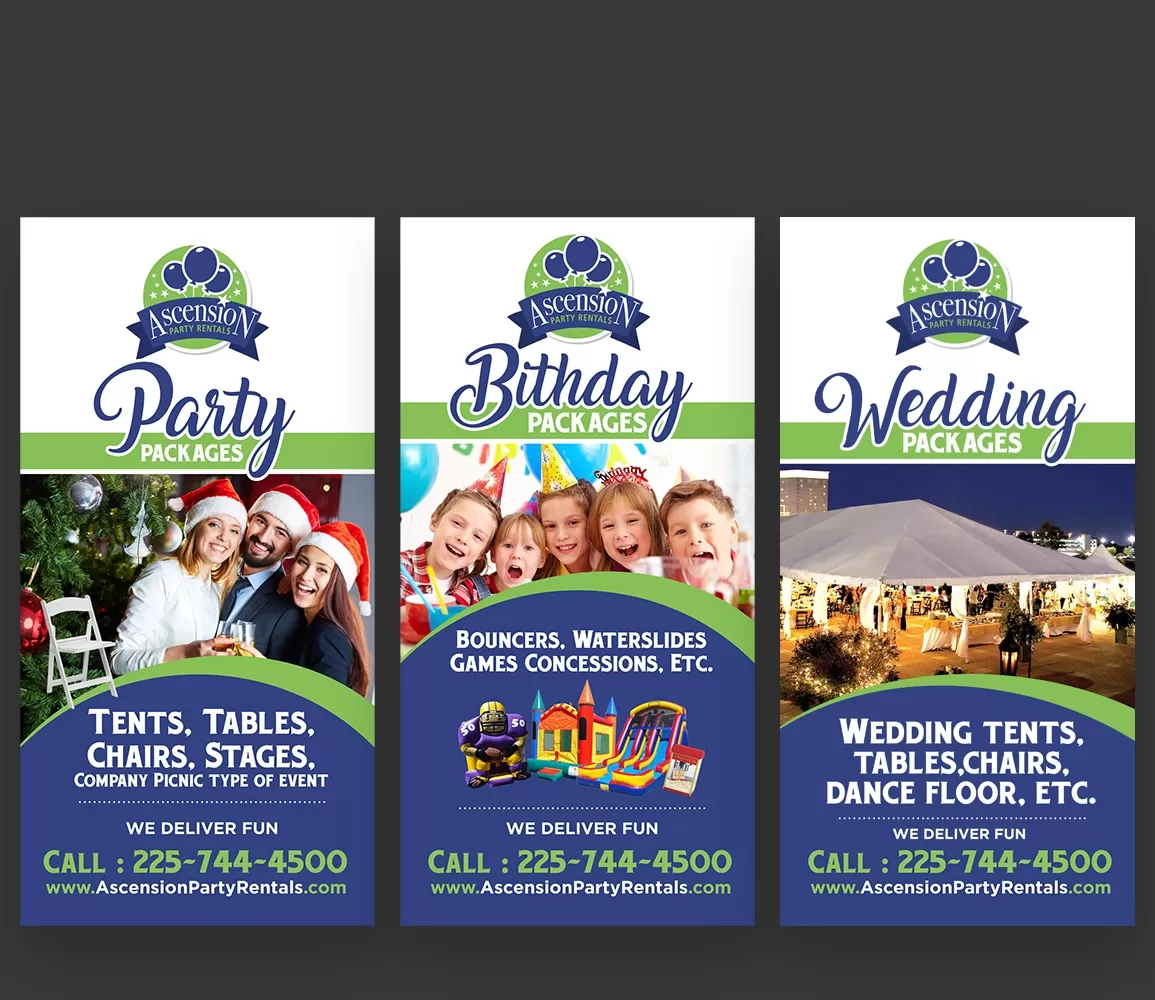 I will make wedding and birthday party event invitation