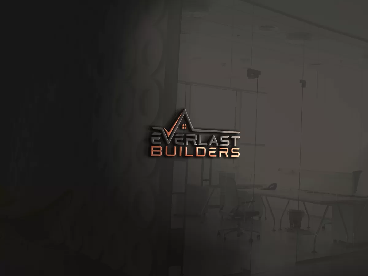 make unique home remodeling, roofing, handyman logo construction 