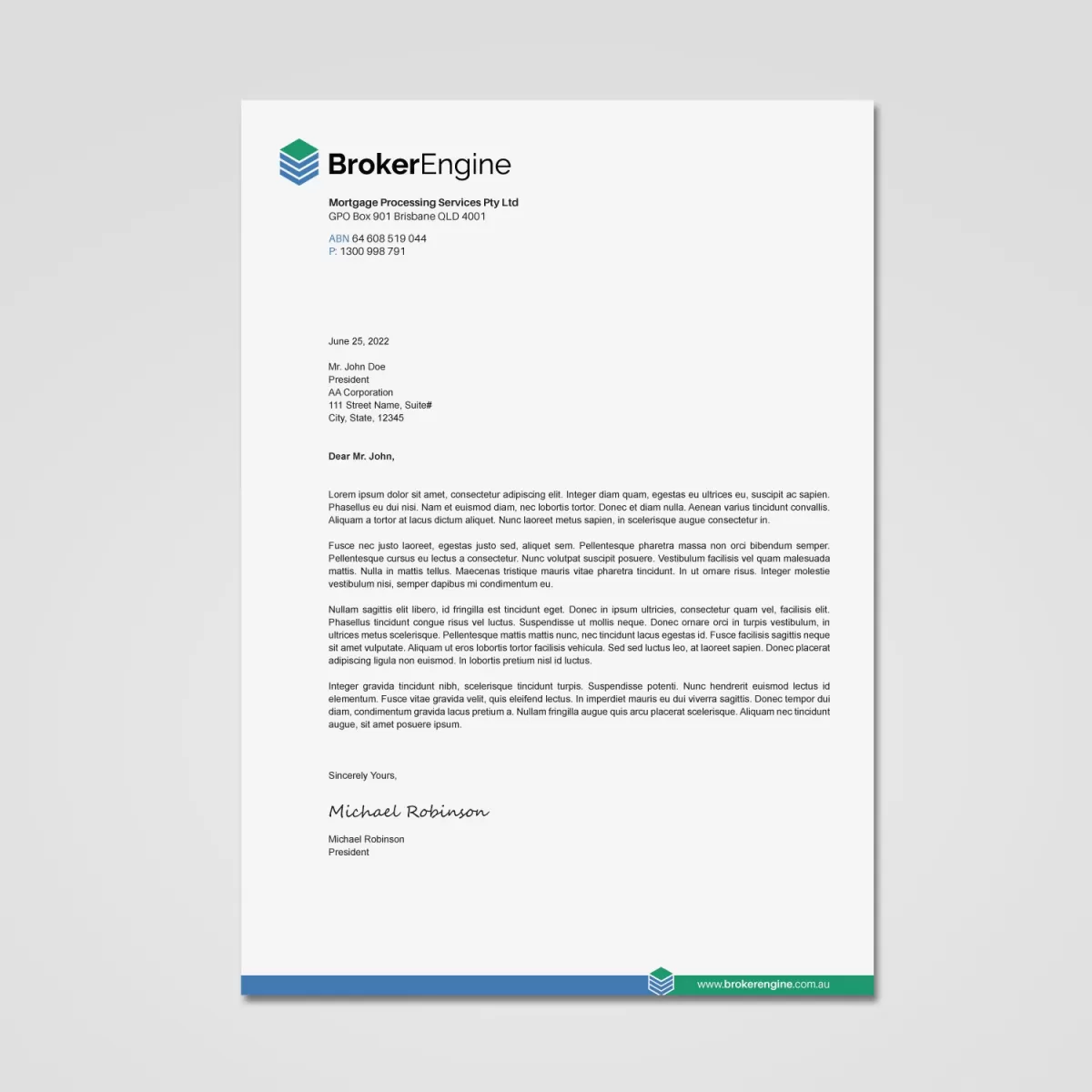 I will design letterheads, and stationery items for 5 $ 