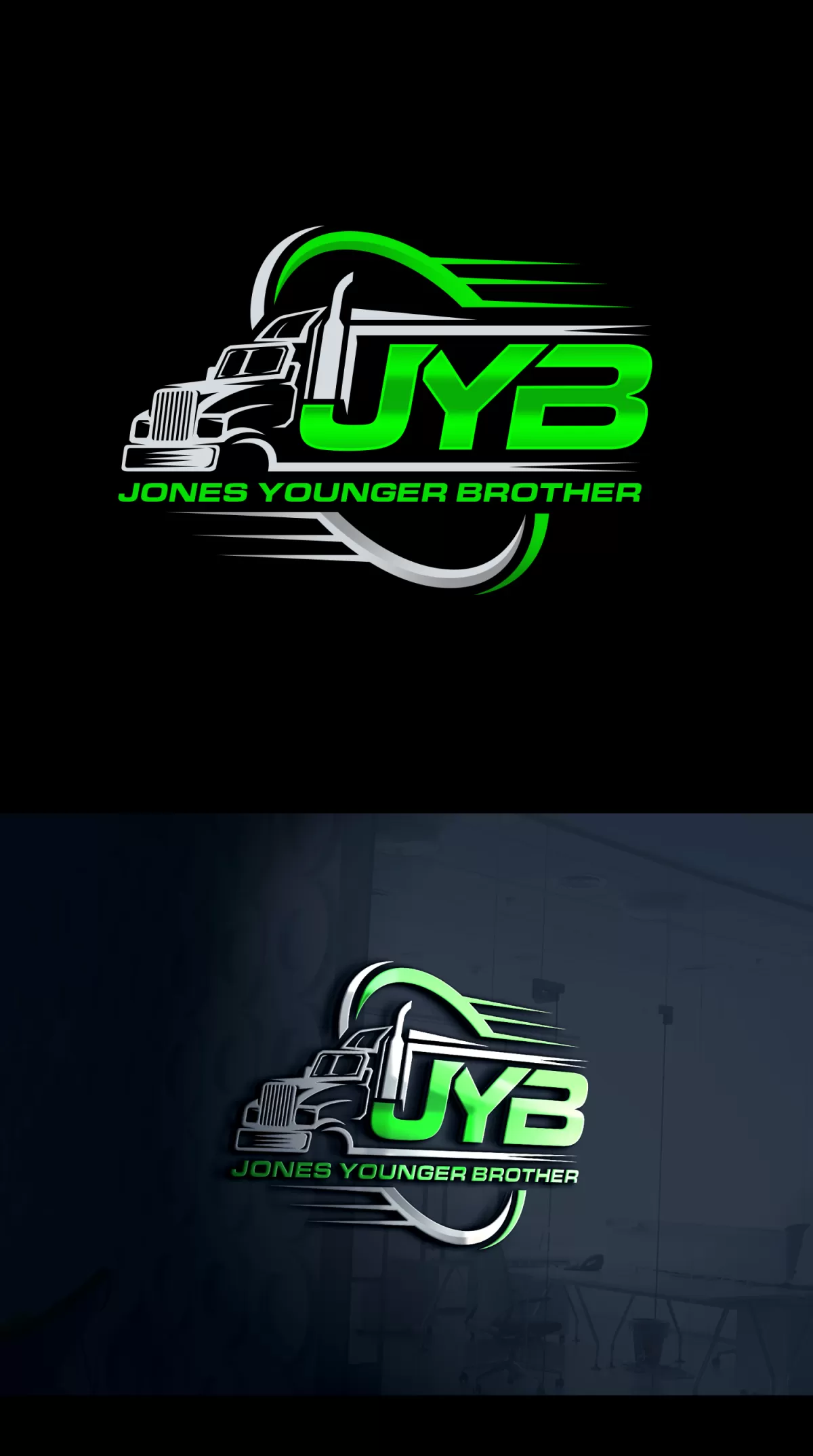 I will do unique trucking and moving company logo
