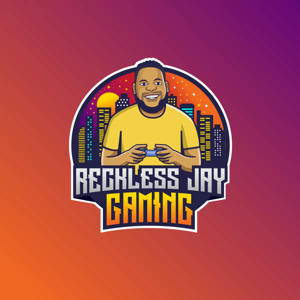 I will design twitch overlay and logo for your stream